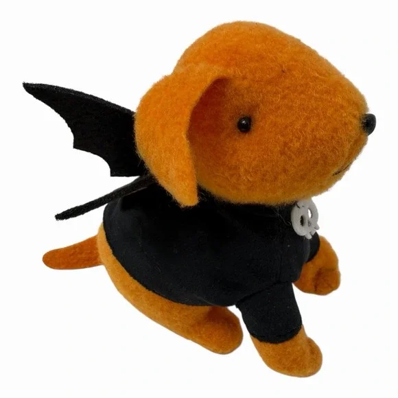 Halloween 2024 Fabric Dog Bat Costume Figurine Target Bullseye Halloween (Glue) - Picture 3 of 5